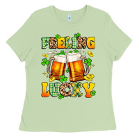 Matcha feeling lucky Ladies Tee - Artiststas