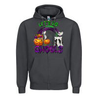 Smoke Let's Go Ghouls Zipper Hoodie - texasbilliewilder