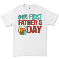 White our first father's day Premium Tee - Artiststas
