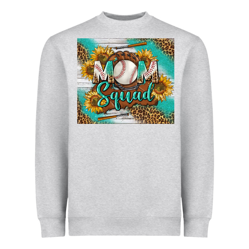 Baseball Mom Squad Tumbler Heavyweight Sweatshirt by BundleAndBundleShop | Teevron