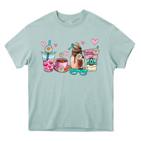 Arona mom coffee cup Heavy Core Tee - AdoDesignShop
