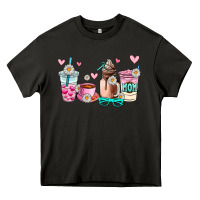 Asphalt mom coffee cup Heavy Core Tee - AdoDesignShop
