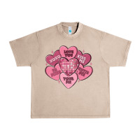 French Oak valentines conversation hearts Urban Heavy Tee - MaliasSmallBusiness
