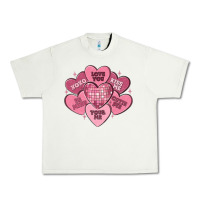 Pistachio valentines conversation hearts Urban Heavy Tee - MaliasSmallBusiness