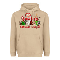 Mushroom santas favorite baseball player Heavyweight Hoodie - CowGirlArtShop