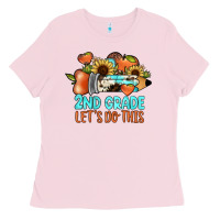 Bubblegum Pink 2nd grade let s do this Ladies Tee - JahusDesignShop