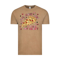 Vintage Coffee you'll always have a pizza my heart Vintage Tee - MaliasSmallBusiness