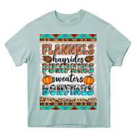 Arona Flannels Hayrides Pumpkins Sweaters Bonfires Heavy Core Tee - Artiststas