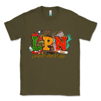 Army Green lpn licensed practical nurse juneteenth Classic Tee - NancyCooperArtShop