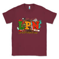 Burgundy lpn licensed practical nurse juneteenth Classic Tee - NancyCooperArtShop
