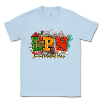 Dusty Blue lpn licensed practical nurse juneteenth Classic Tee - NancyCooperArtShop