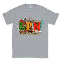 Heather Grey lpn licensed practical nurse juneteenth Classic Tee - NancyCooperArtShop