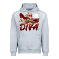 Heather Grey birthday diva Urban Hoodie - BundleAndBundleShop