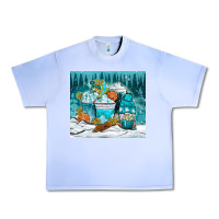 Grape Ice winter coffee cups with gnome Urban Heavy Tee - NancyCooperArtShop