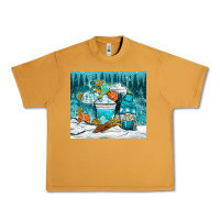 Peanut Butter winter coffee cups with gnome Urban Heavy Tee - NancyCooperArtShop