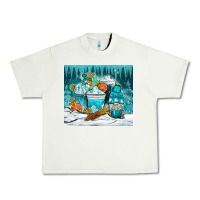 Pistachio winter coffee cups with gnome Urban Heavy Tee - NancyCooperArtShop