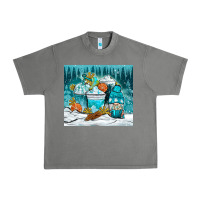 Tornado winter coffee cups with gnome Urban Heavy Tee - NancyCooperArtShop