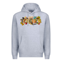 Heather Grey fall teacher Premium Hoodie - CowGirlArtShop