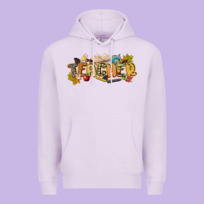 Fall Teacher Premium Hoodie Designed By Cowgirlartshop