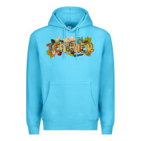Ocean Blue fall teacher Premium Hoodie - CowGirlArtShop