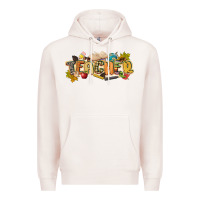 Pale Pink fall teacher Premium Hoodie - CowGirlArtShop
