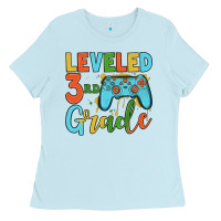 Baby Blue leveled 3rd grade Ladies Tee - JahusDesignShop