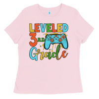 Bubblegum Pink leveled 3rd grade Ladies Tee - JahusDesignShop