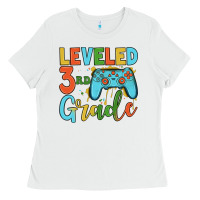 White leveled 3rd grade Ladies Tee - JahusDesignShop