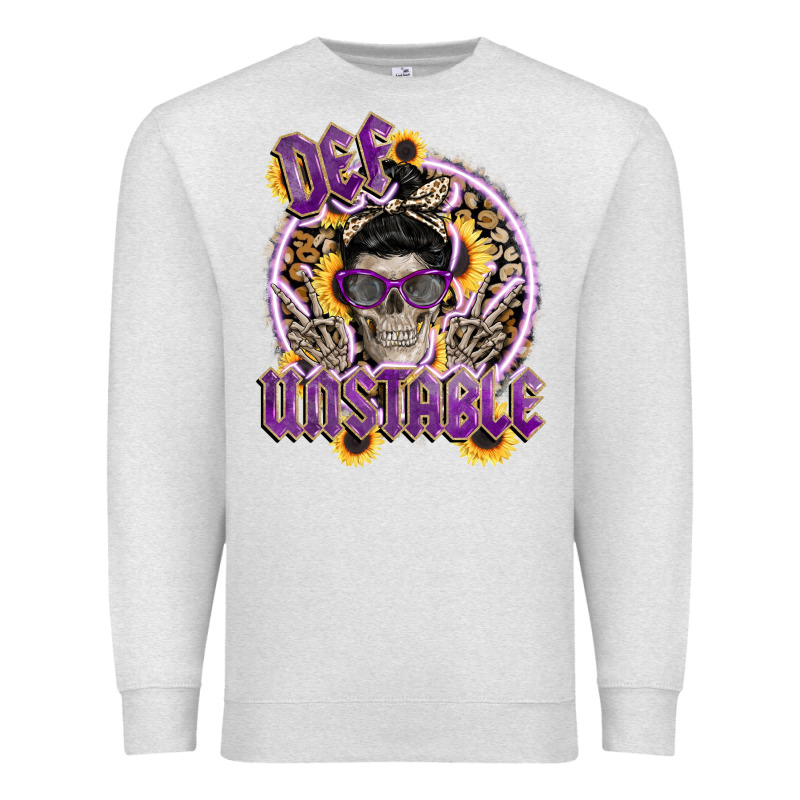 Def Unstable Premium Sweatshirt by CowGirlArtShop | Teevron