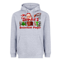 Santas Favorite Basketball Player Heavyweight Hoodie | Teevron