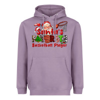 Lavender santas favorite basketball player Heavyweight Hoodie - CowGirlArtShop