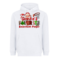 White santas favorite basketball player Heavyweight Hoodie - CowGirlArtShop
