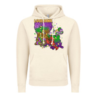Vintage Artic mardi gras louisiana map Vintage Hoodie - MaliasSmallBusiness