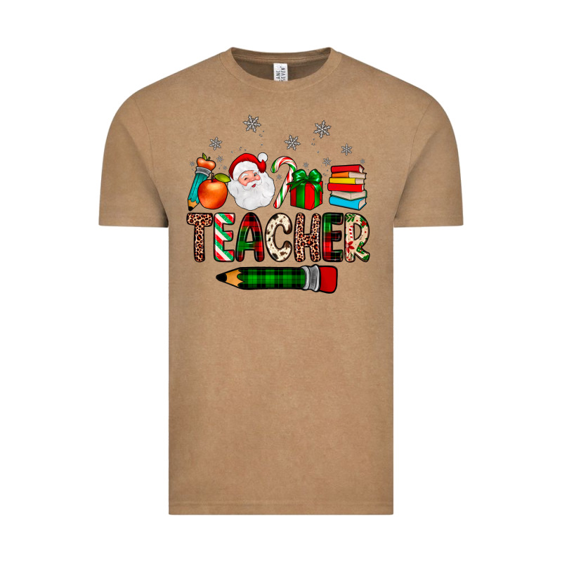 Teacher Christmas Vintage Tee by JahusDesignShop | Teevron