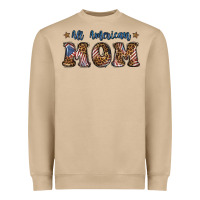 All American Mom Heavyweight Sweatshirt | Teevron