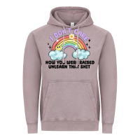 Vintage Zinc i dont care how you were raised Vintage Hoodie - MaliasSmallBusiness
