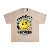French Oak somebody's feral wrestling mom Urban Heavy Tee - MaliasSmallBusiness