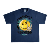 Navy somebody's feral wrestling mom Urban Heavy Tee - MaliasSmallBusiness