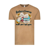 Vintage Camel reading is dreaming with your eyes open Vintage Tee - MaliasSmallBusiness