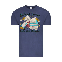 Vintage Denim reading is dreaming with your eyes open Vintage Tee - MaliasSmallBusiness