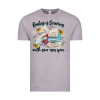 Vintage Zinc reading is dreaming with your eyes open Vintage Tee - MaliasSmallBusiness