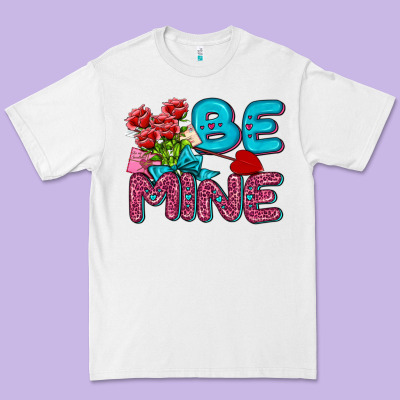 Be Mine Valentine Premium Tee Designed By Adodesignshop