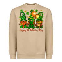 Mushroom happy st. patricks day with gnomies Heavyweight Sweatshirt - BundleAndBundleShop