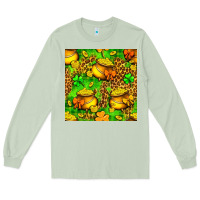 Matcha St. Patrick's pot of gold seamless pattern Long Sleeve Tee - BundleAndBundleShop