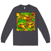 Smoke St. Patrick's pot of gold seamless pattern Long Sleeve Tee - BundleAndBundleShop