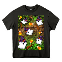 Asphalt Halloween ghost Heavy Core Tee - Artiststas