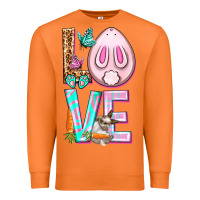 Carrot Love Rabbit Easter Day Premium Sweatshirt - HowdyJamesFarm