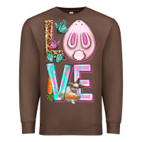 Chestnut Love Rabbit Easter Day Premium Sweatshirt - HowdyJamesFarm