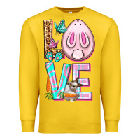 Lemon Love Rabbit Easter Day Premium Sweatshirt - HowdyJamesFarm