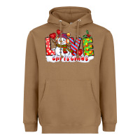 Toasted Coconut love christmas snowman Heavyweight Hoodie - CowGirlArtShop